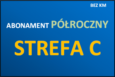 Abonament półroczny STREFA C bez KM